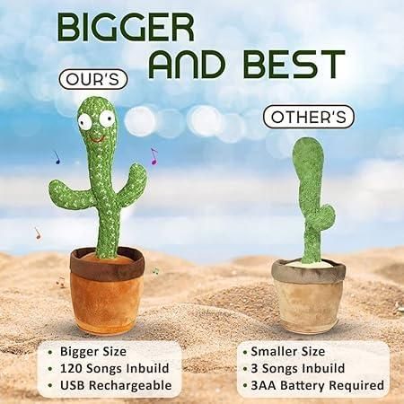 Talking & Dancing Cactus Mimicking Toy