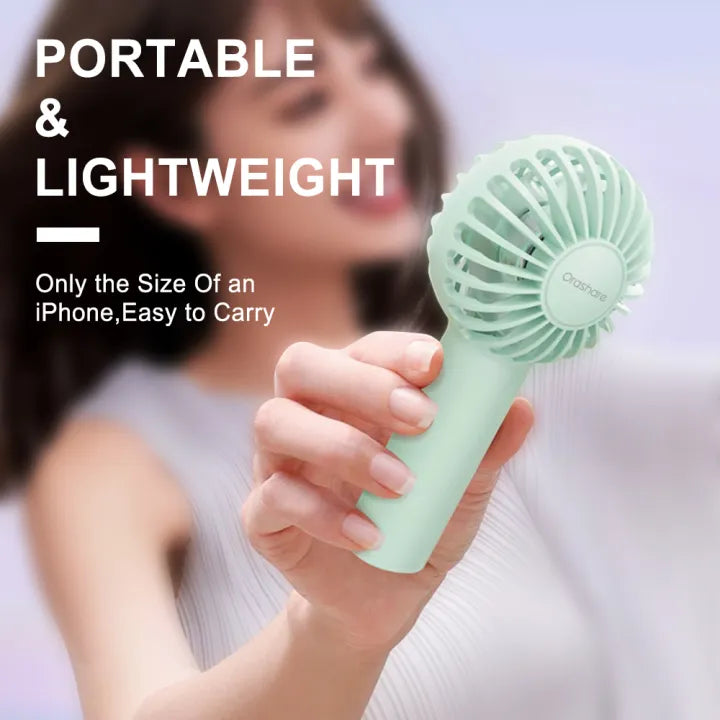 Mini Fan Rechargeable Portable Fan