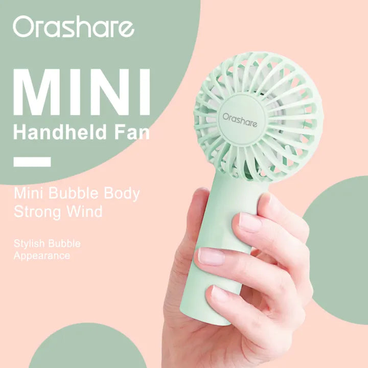 Mini Fan Rechargeable Portable Fan