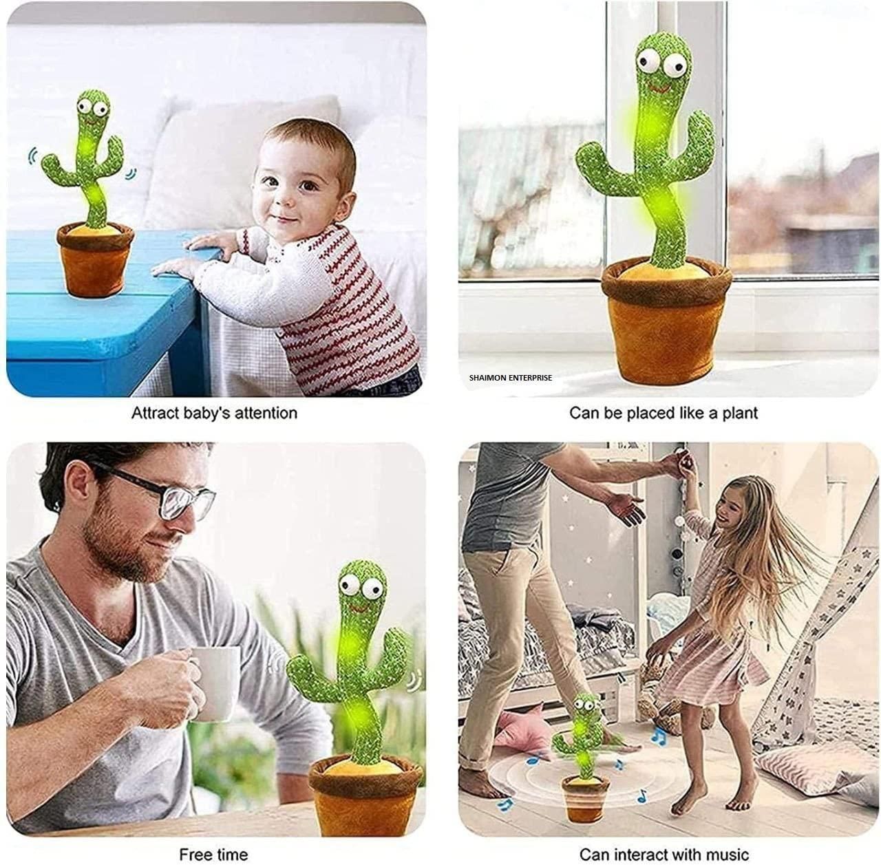 Talking & Dancing Cactus Mimicking Toy