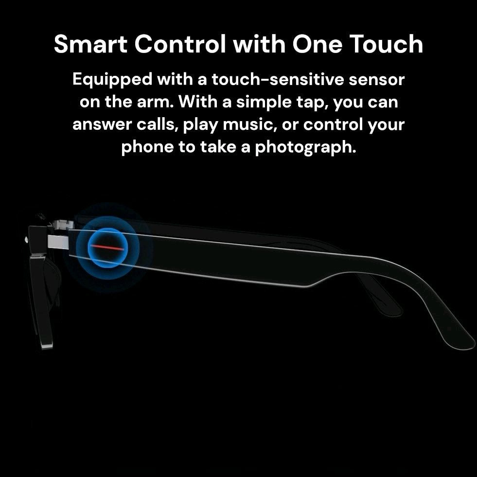 Smart Bluetooth Sunglasses – Open-Ear Audio & Hands-Free Calling
