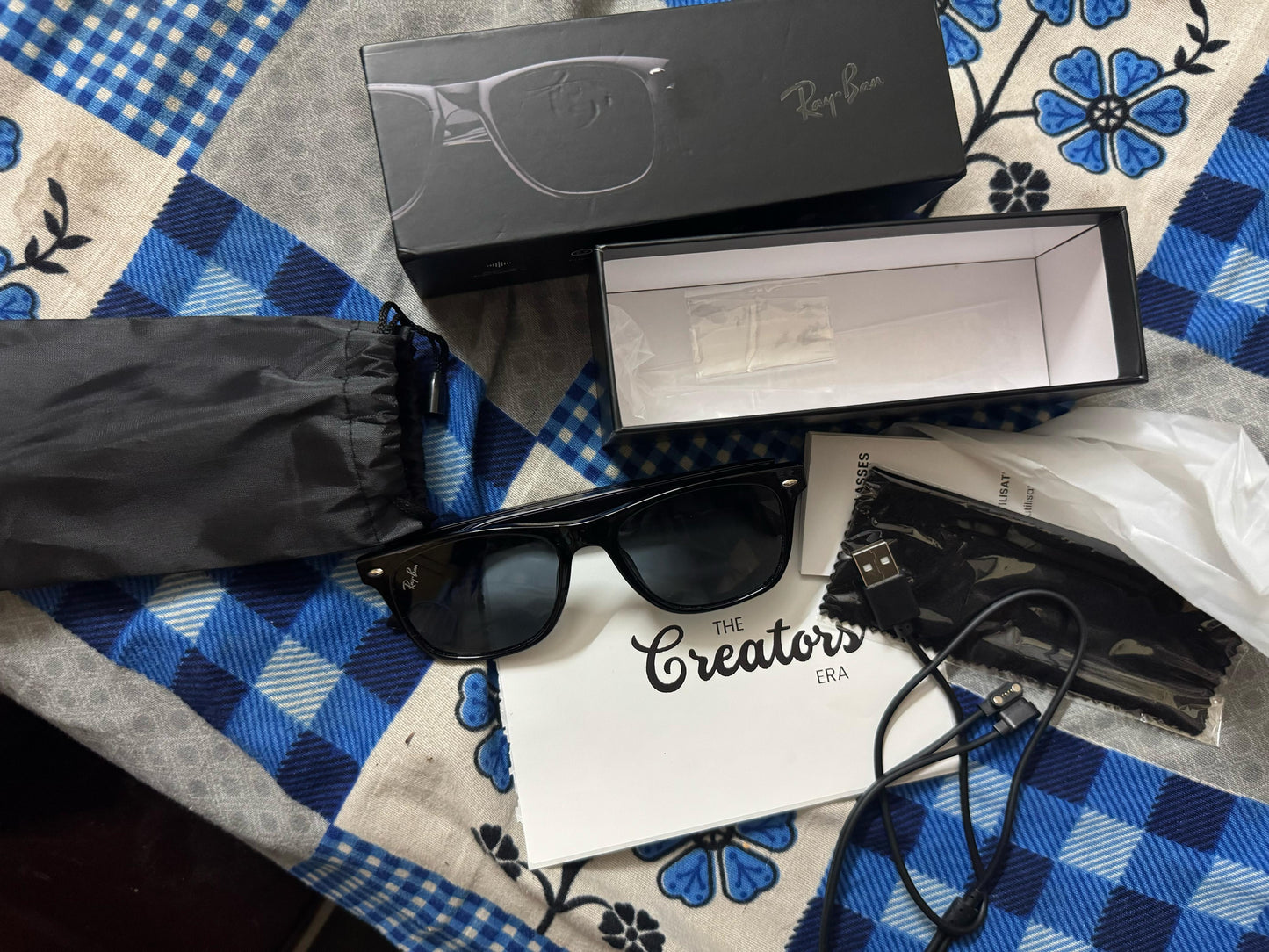 Smart Bluetooth Sunglasses – Open-Ear Audio & Hands-Free Calling