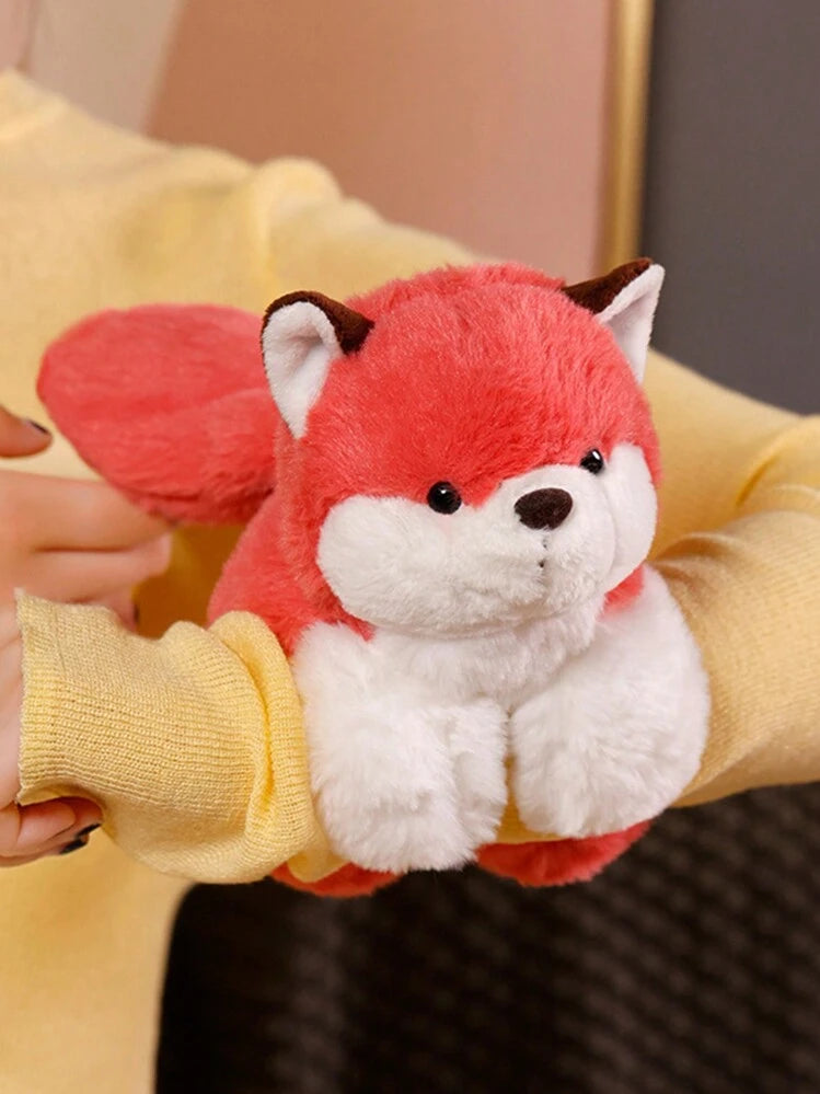 Cute Fox Wrist plush| BUNNY RABBIT| Bamboo-tube Panda Set of 3
