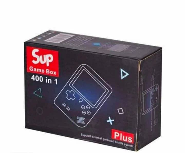 400 in 1 Sup Video Games Portable, Led Screen and USB Rechargeable