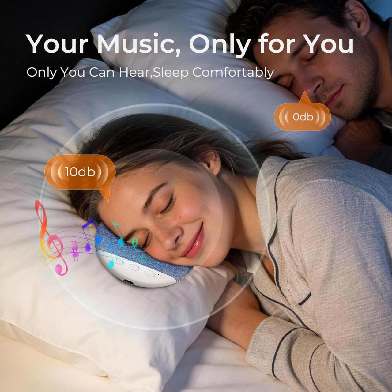 SleepSound™ Bluetooth Pillow Speaker