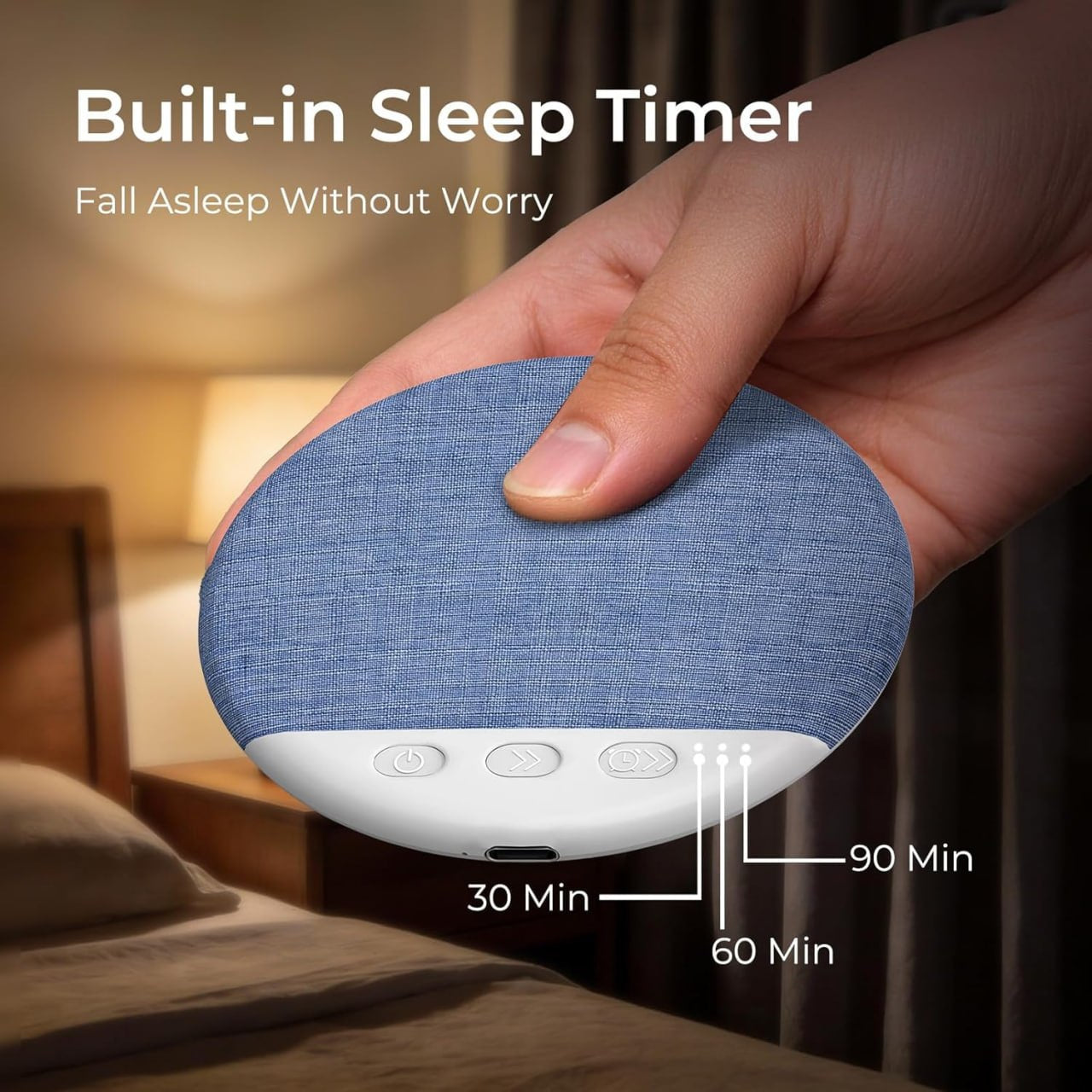 SleepSound™ Bluetooth Pillow Speaker