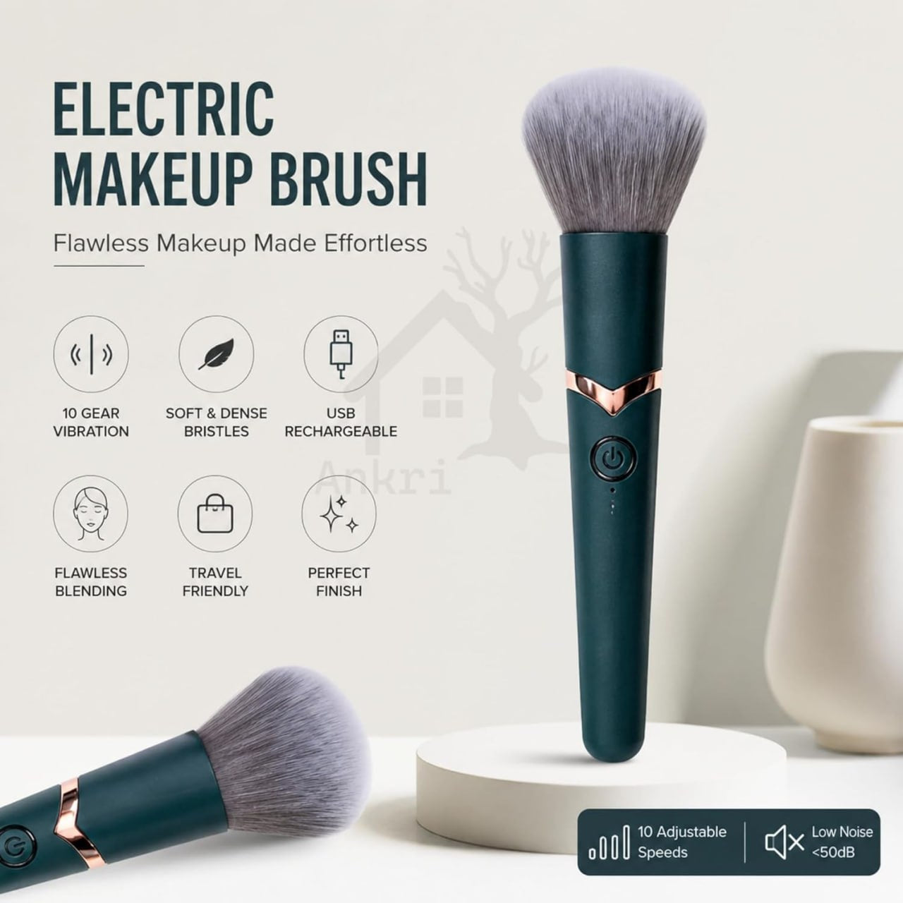 GlowBlend™ Electric Makeup Brush