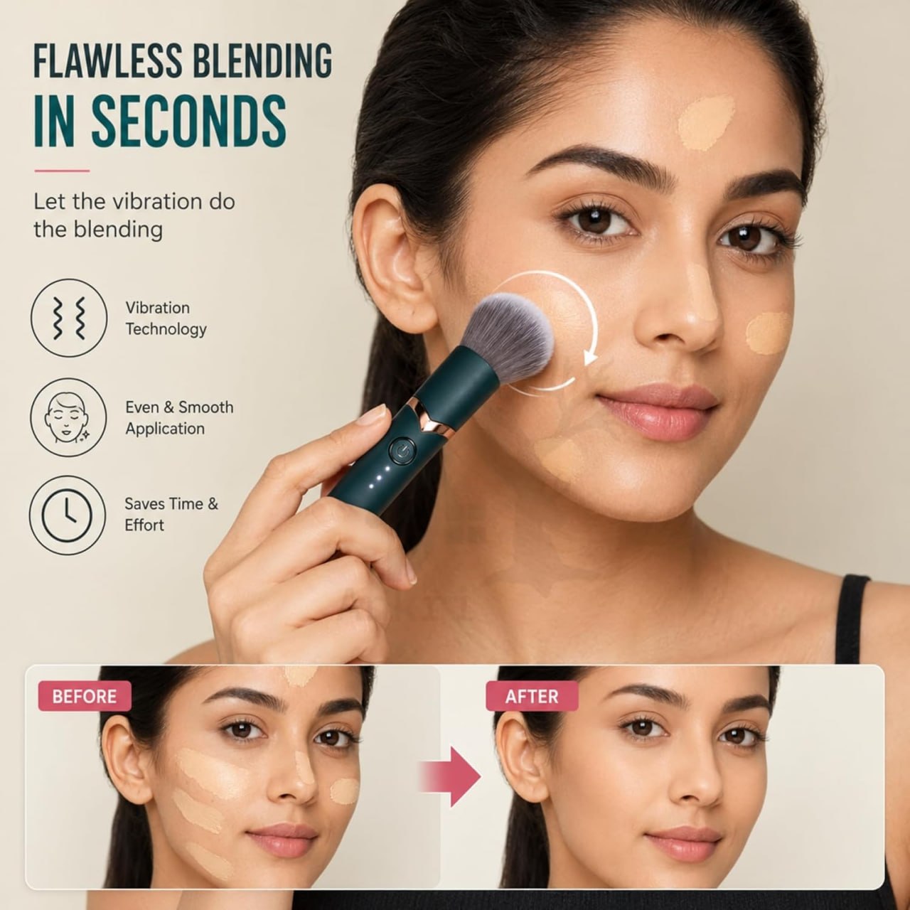 GlowBlend™ Electric Makeup Brush