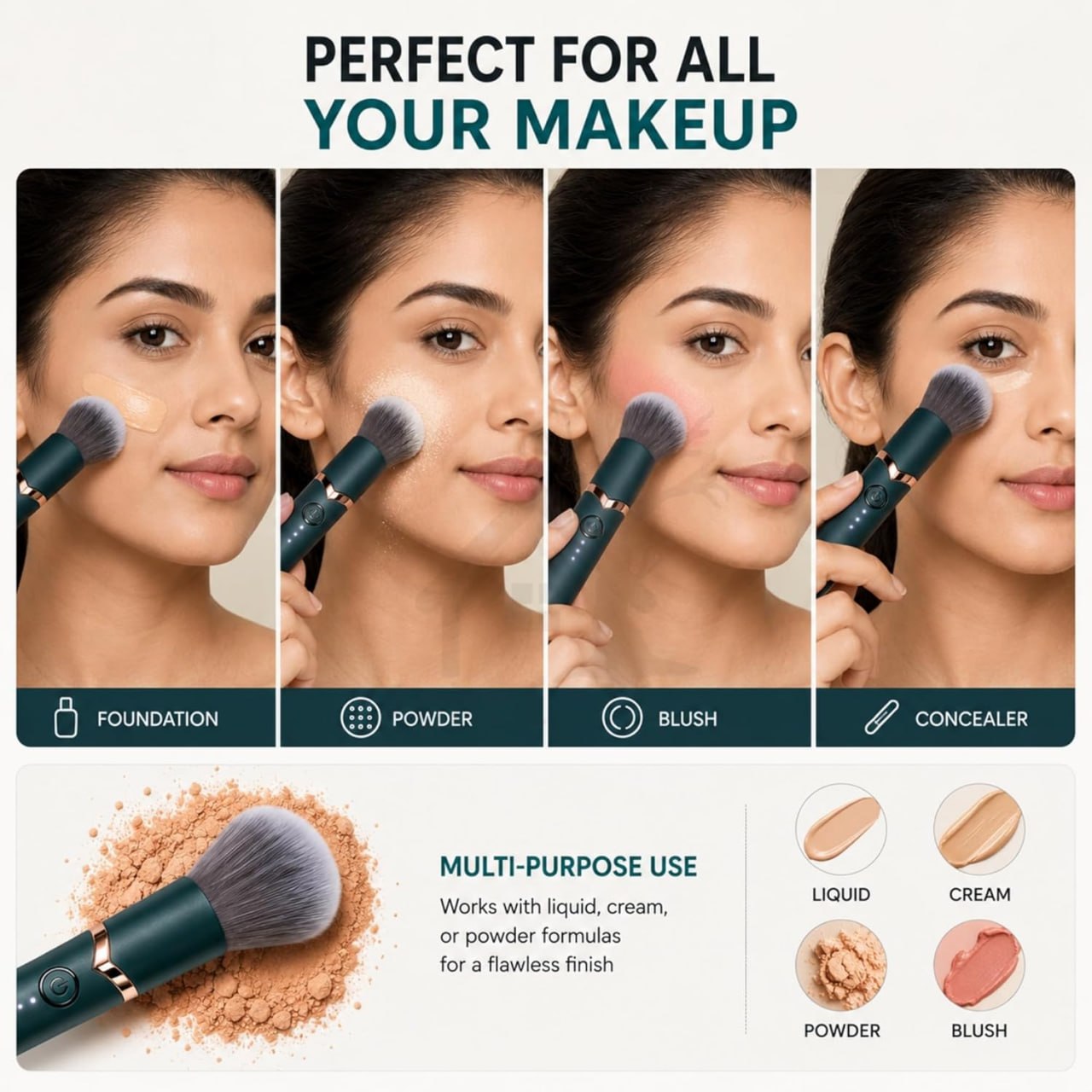 GlowBlend™ Electric Makeup Brush
