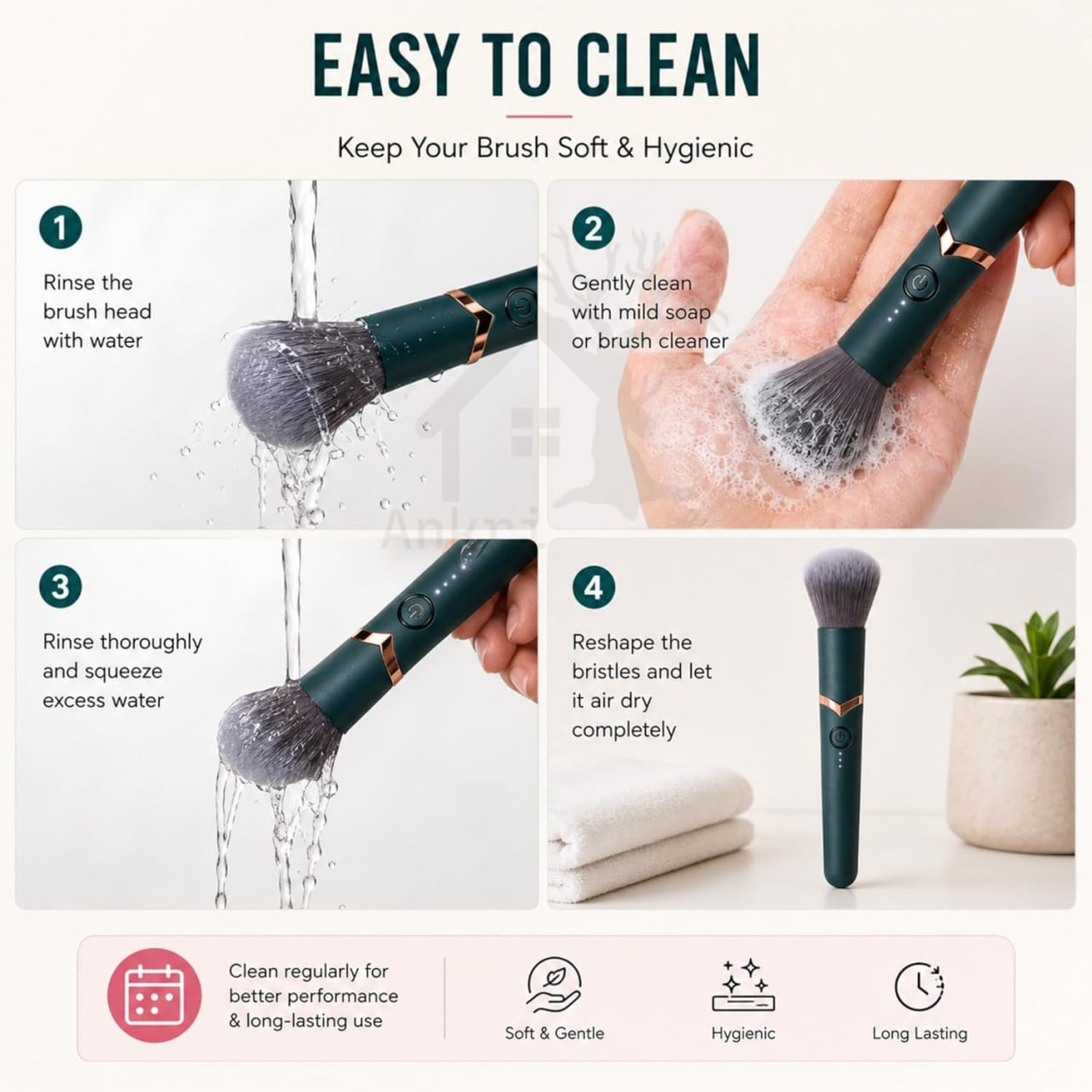 GlowBlend™ Electric Makeup Brush