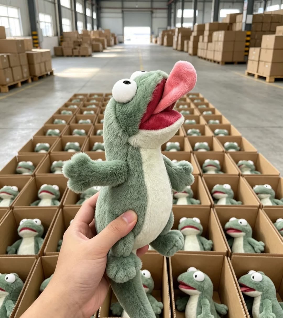 Magnetic Tongue Lizard Plush – Funny Sticky Buddy That Grabs Anything