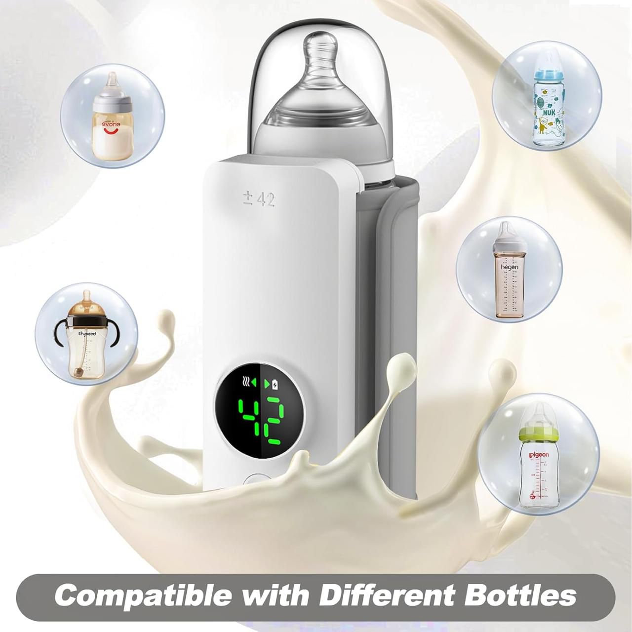 Portable Rechargeable Baby Bottle Warmer