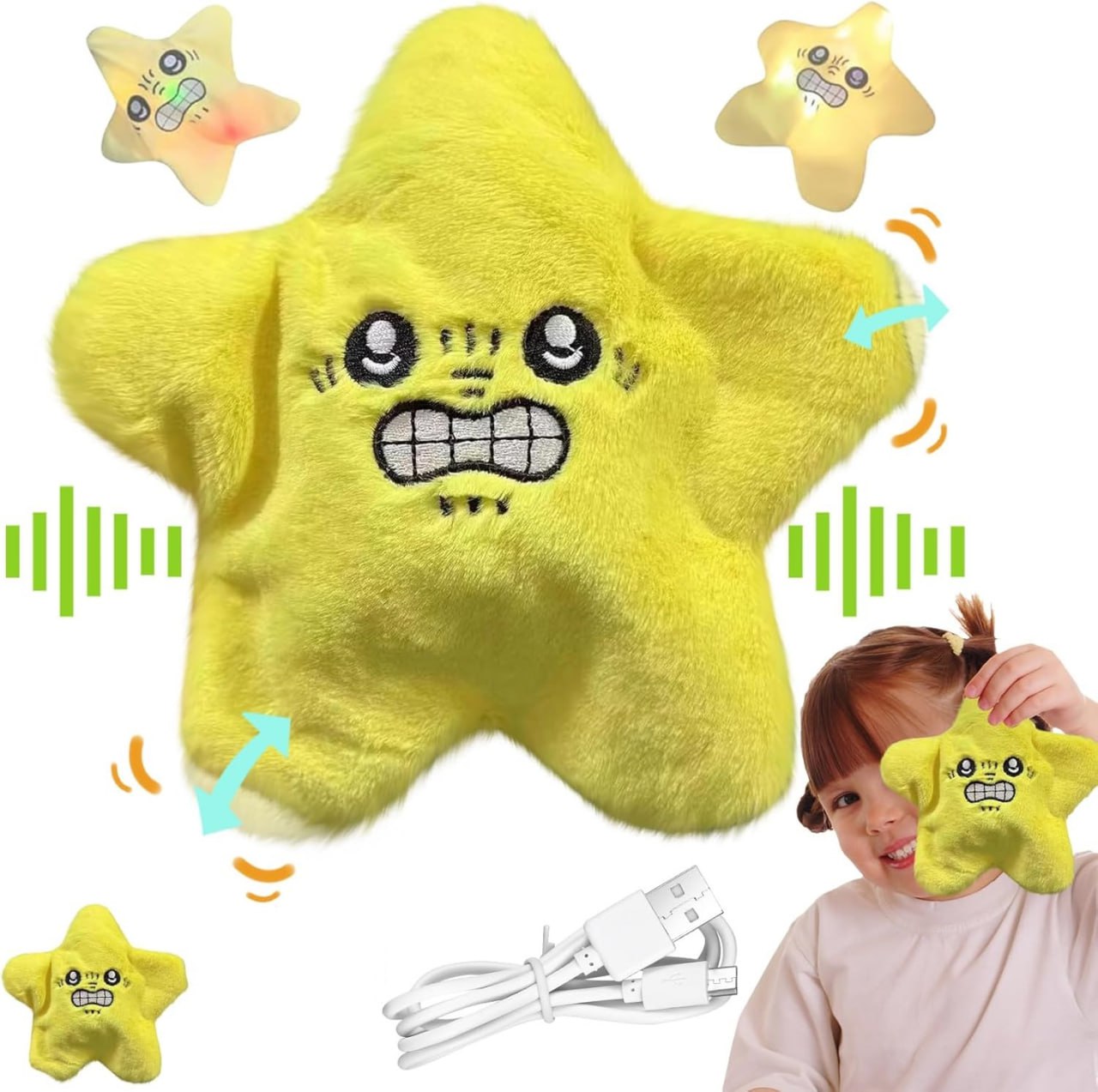 Angry Starfish Toy