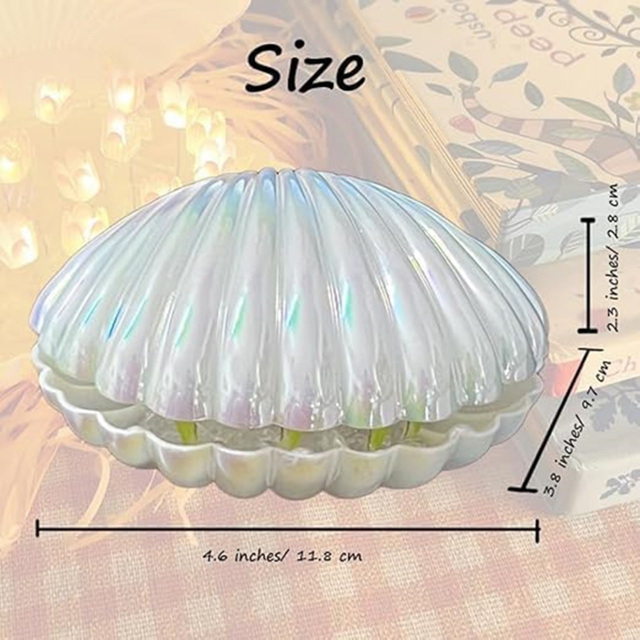 Tulip Night Light Flower Lamp Shell Light - DIY